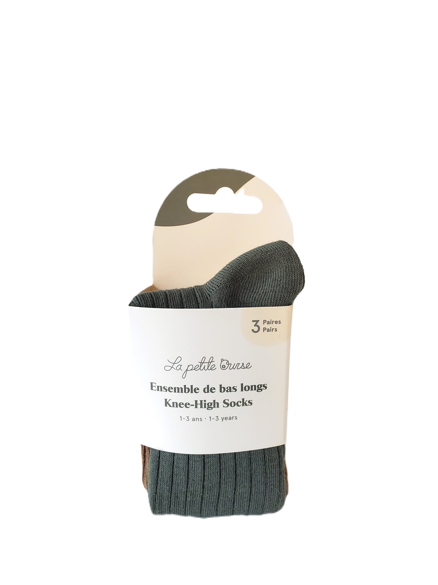 Knee High Socks - 3 Pack