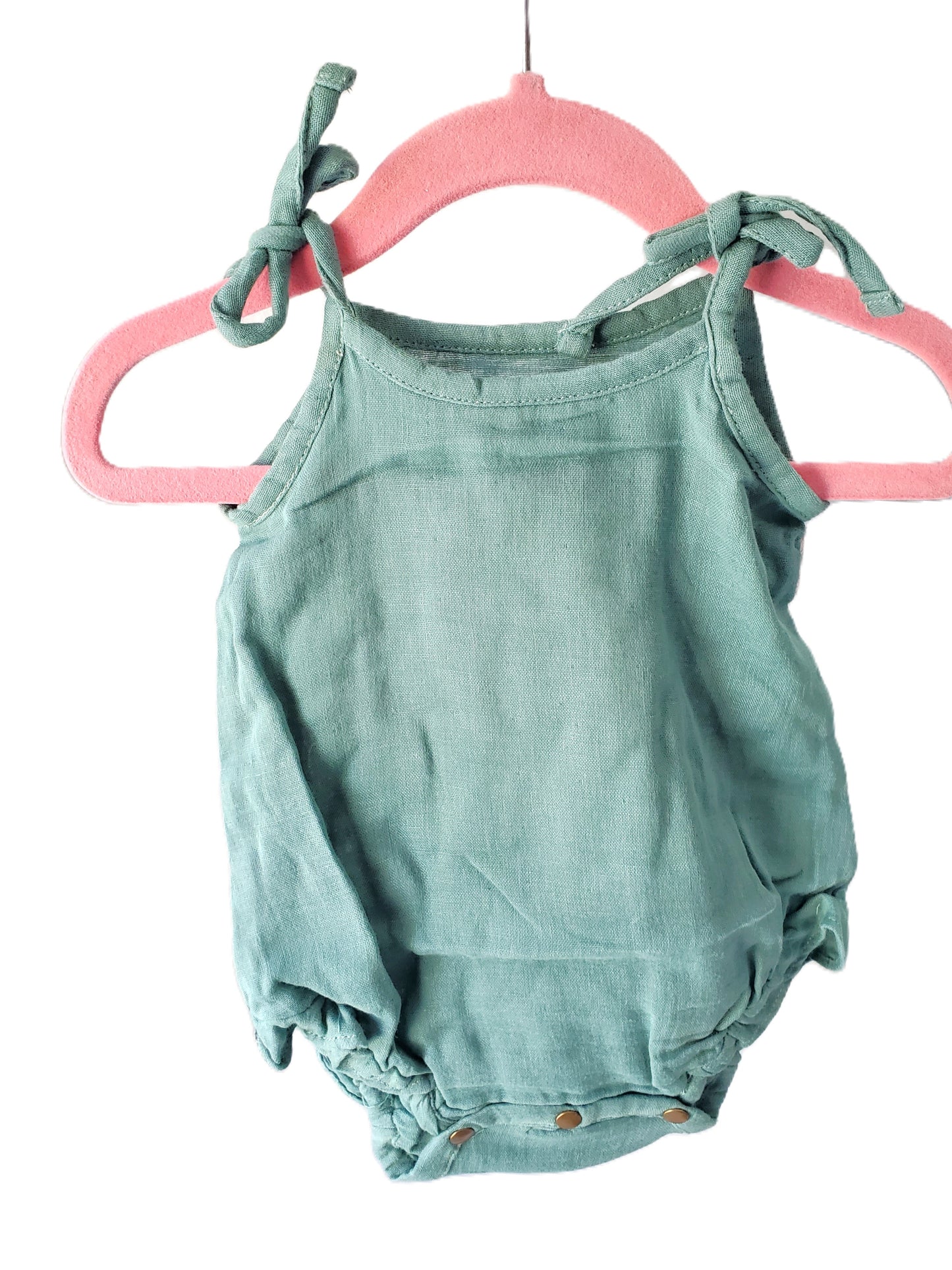 Organic Tie Muslin Bodysuit