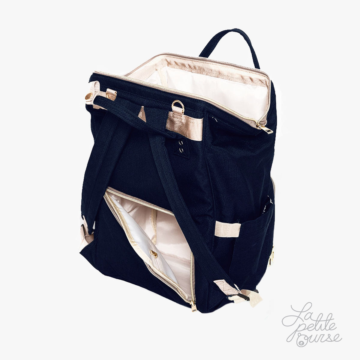 Black Diaper Back-Pack