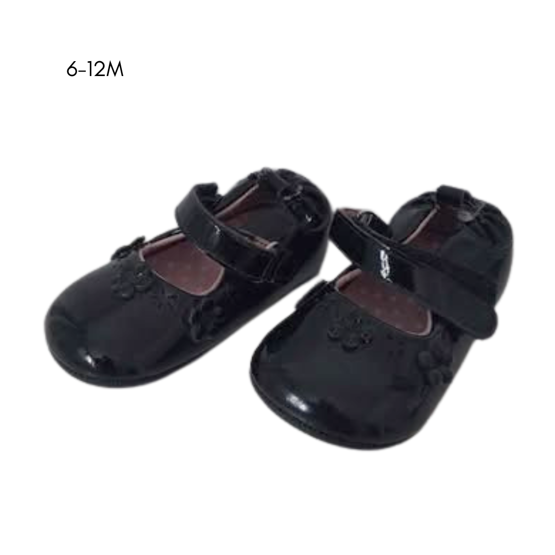 Black Dress Shoes - 6-12M