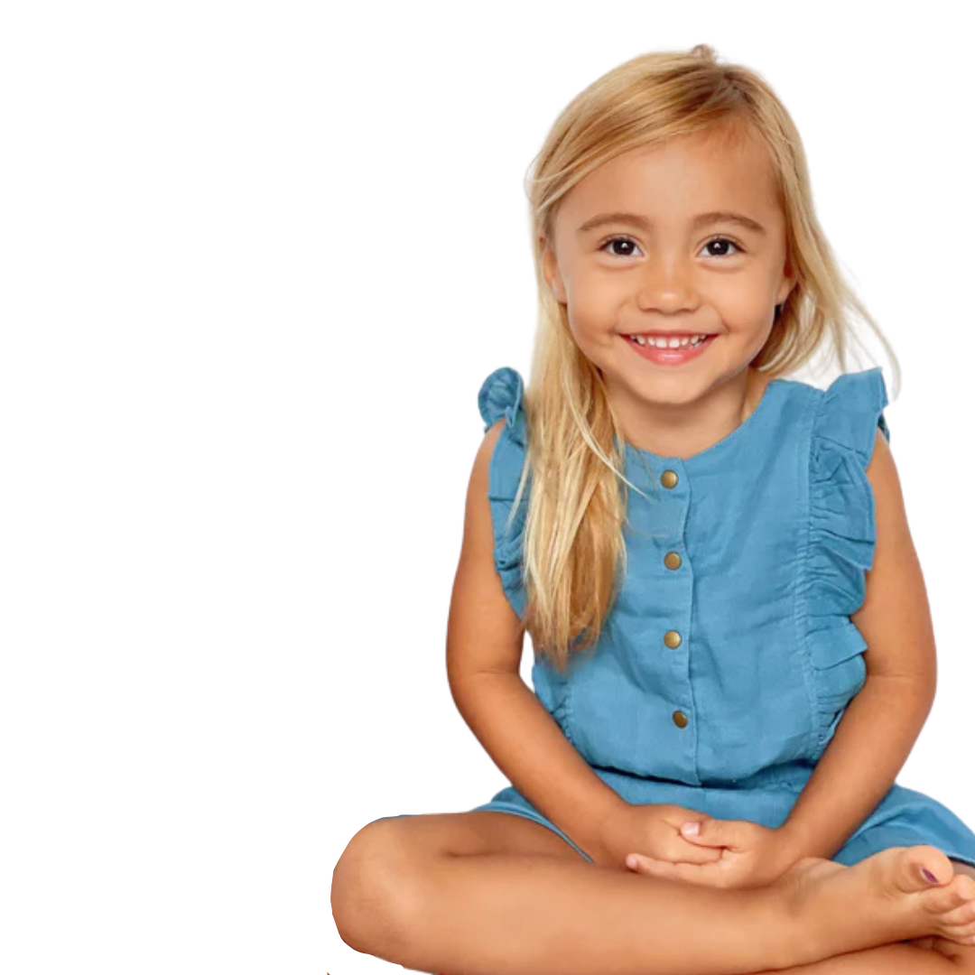 Kids Muslin Ruffle Jumper