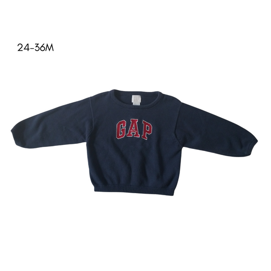 Gap Dark Navy Sweatshirt - 2/3T