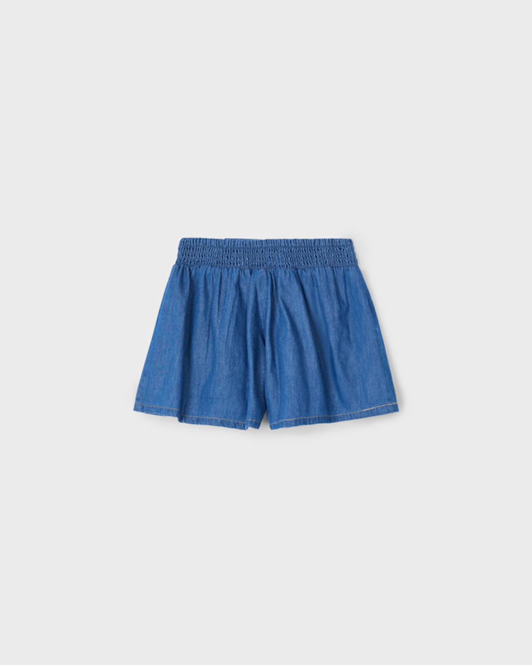 Girl Denim Frayed Hem Shorts
