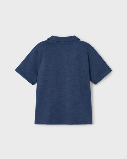 Boy Midnight Lightweight Fabric Polo Shirt
