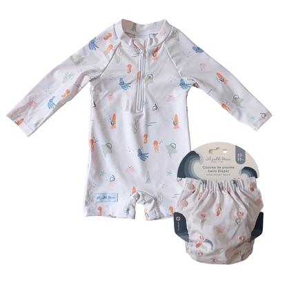 UV Long-Sleeve Swimsuit